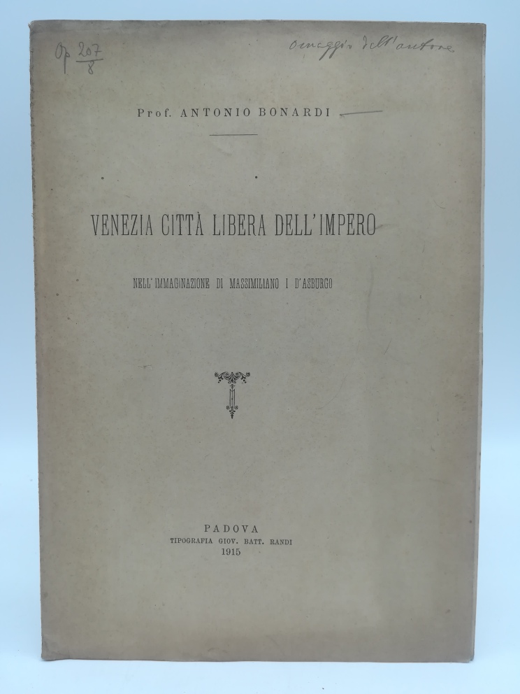 Venezia città libera dell'Impero nell'immaginazione di Massimiliano I d'Asburgo